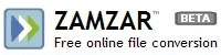 Zamzar free online file conversion image